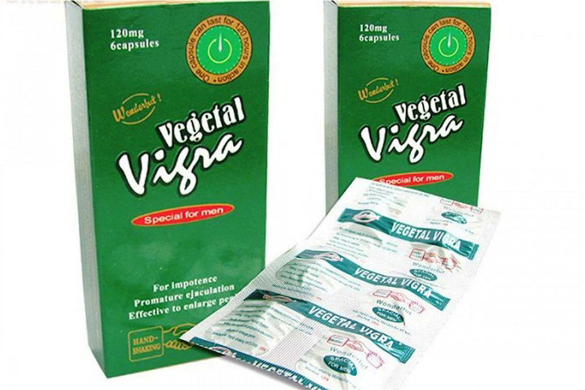 Thuốc cường dương Vegetal Vigra thảo dược Mỹ