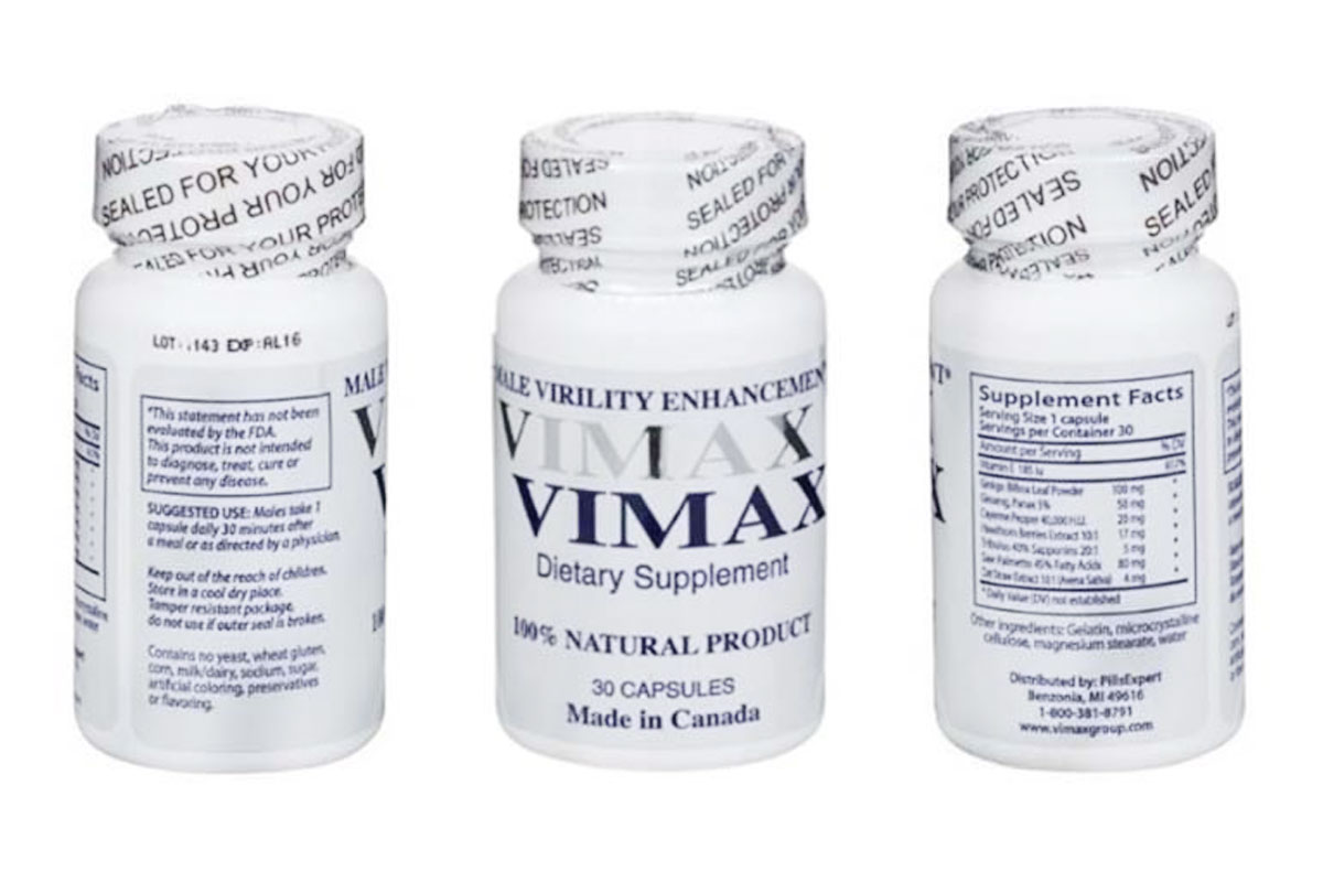 Thuốc cường dương thảo dược Vimax hàng chính hãng